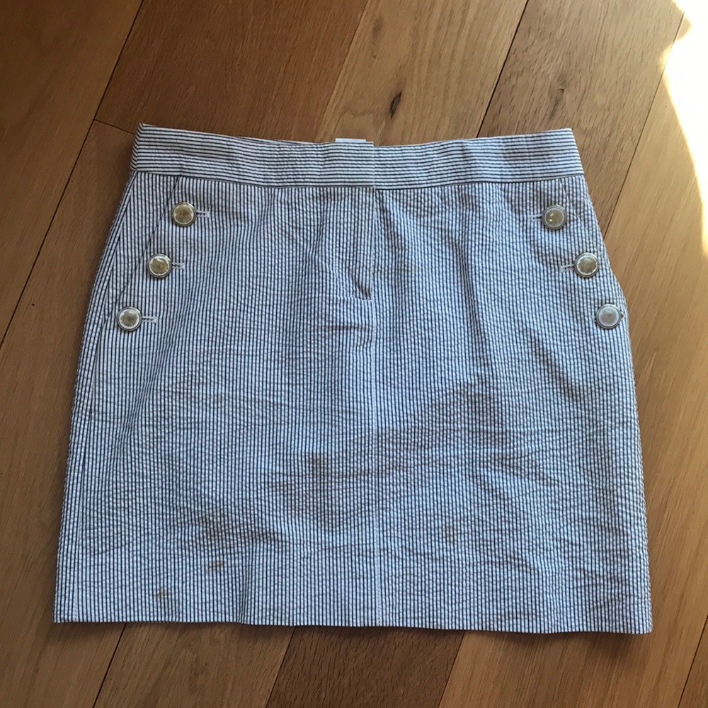 Seersucker skirt size 0